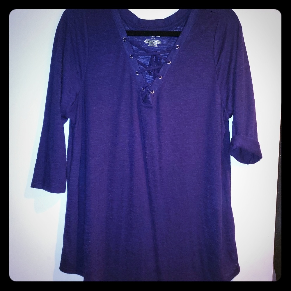 3/4 sleeve Lane Bryant